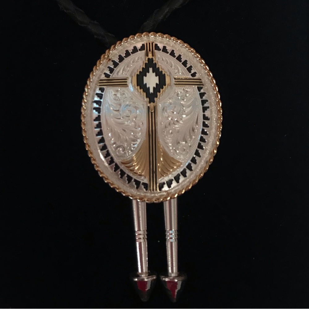 Montana Silversmith Bolo Tie Southwest Style for men, and could be worn by women
